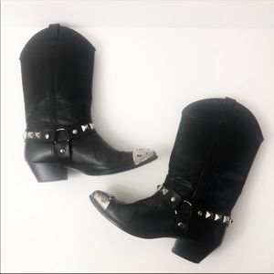 vintage ACME cowboy rocker boots